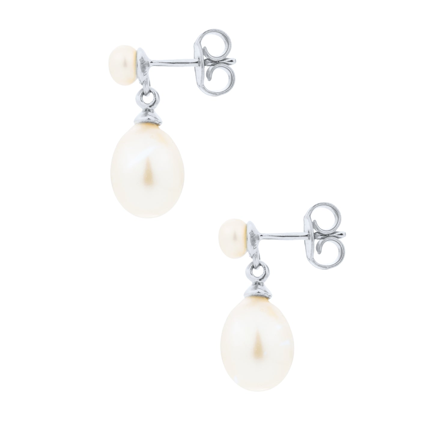 Droplet Pearl Earrings