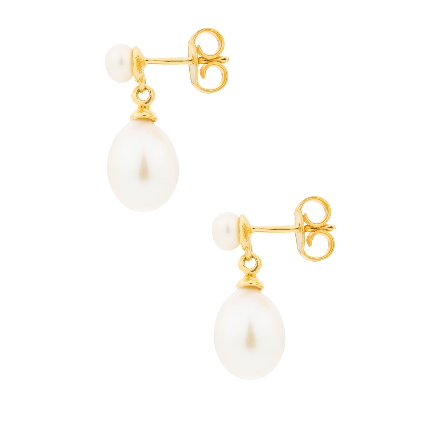 Droplet Pearl Earrings