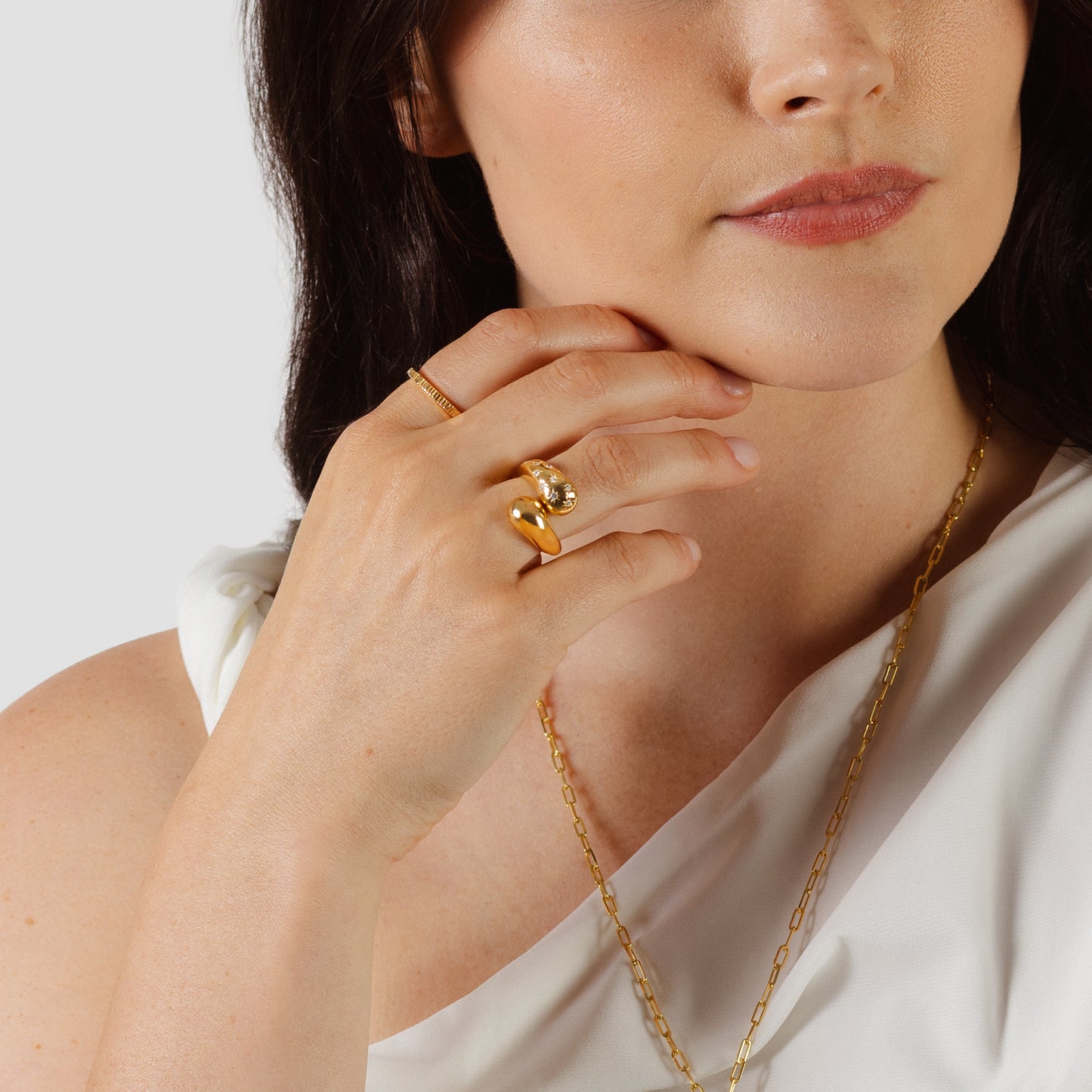 Star Studded Statement Ring