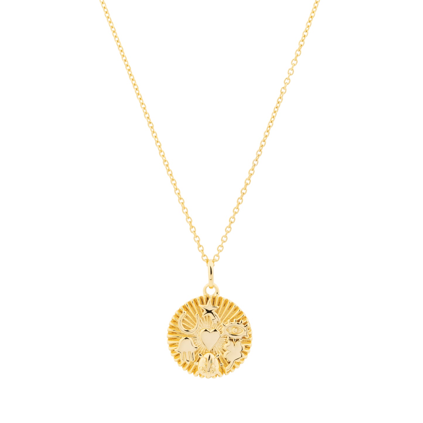 Lucky Charm Coin Necklace