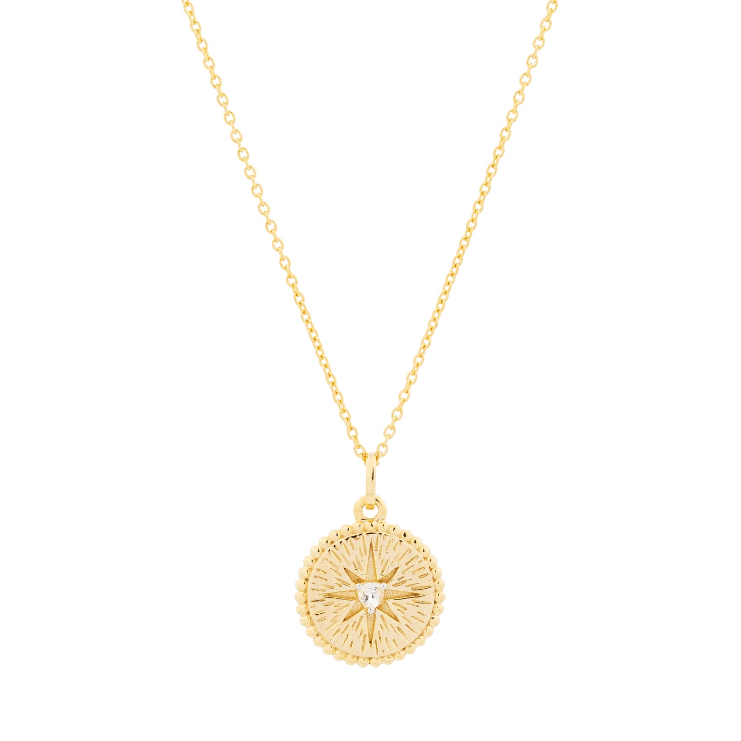 Guiding Star Coin Necklace