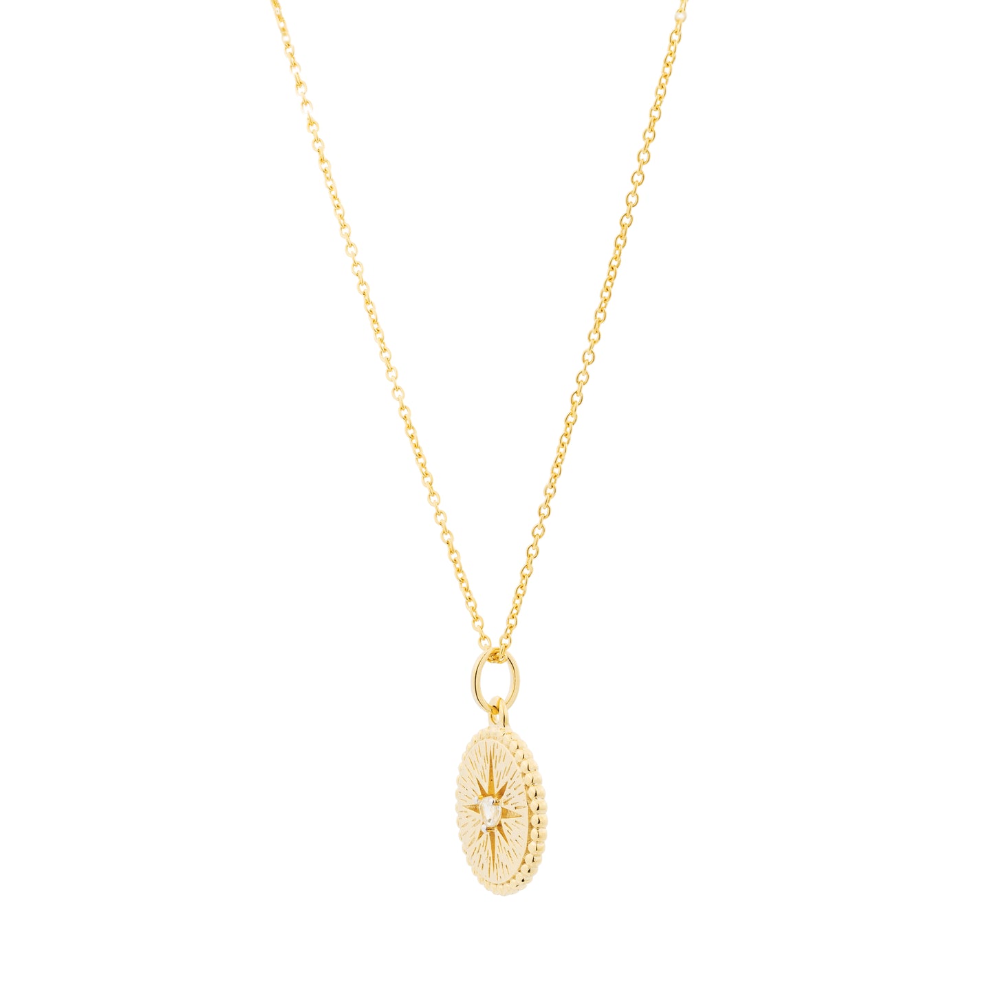 Guiding Star Coin Necklace