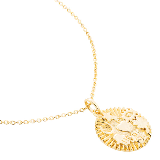 Lucky Charm Coin Necklace