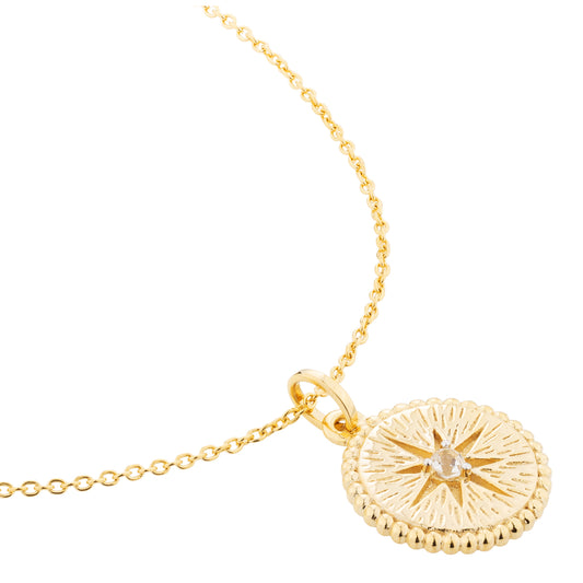 Guiding Star Coin Necklace