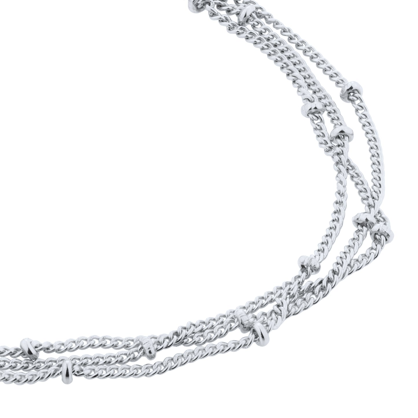Triple Layer Beaded Bracelet